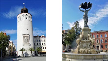 Frauenturm (Dicker Turm) - Muschelminna im Toberenzbrunnen 15 16 frauenturm 600