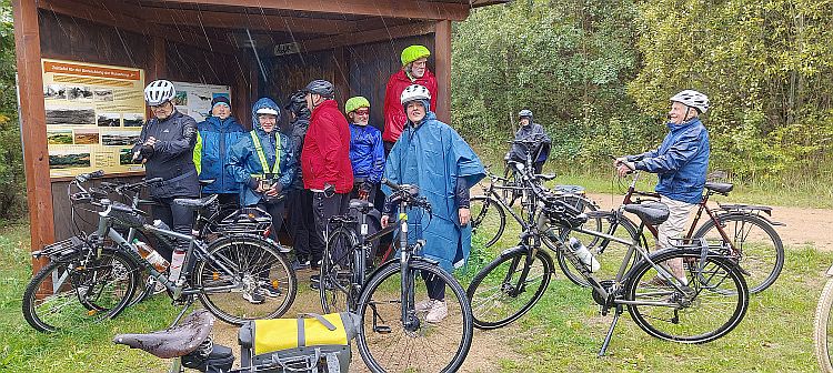 Regenpause bei Umrundung Betsdorfer See Tag 1 750