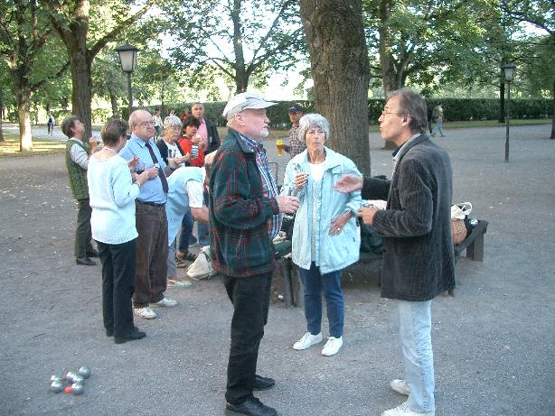 Boule im Hofgarten