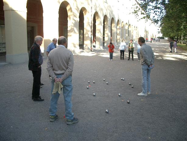 Boule im Hofgarten